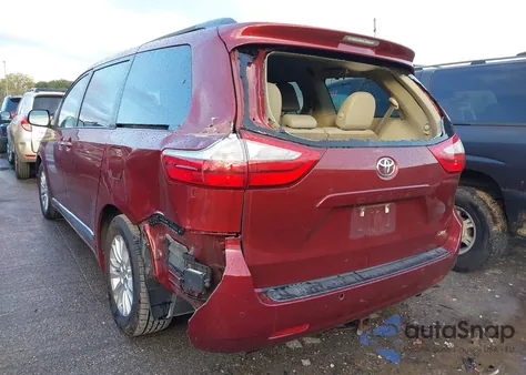 2015 Toyota Sienna Xle 8 Passenger from USA, damaged, VIN 5TDYK3DC2FS648531